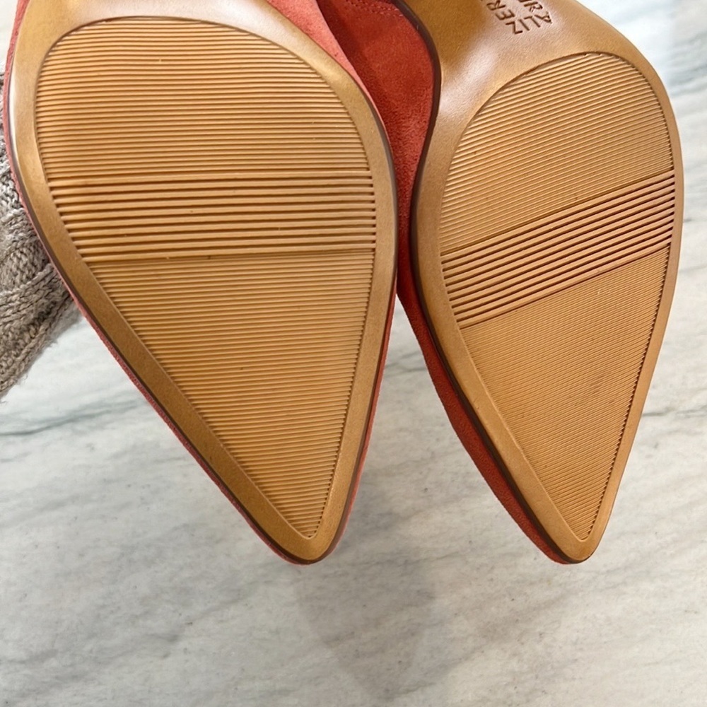 Nwot Naturalizer Women's Holland Pointed Toe Block Heel Desert Clay Size 10 - Picture 9 of 14
